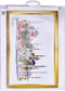 Thea Gouverneur - Borduurpakket met telpatroon - 479 - Voorgesorteerde DMC Garens - Istanbul - Linnen - 79 cm x 50 cm - DIY Kit