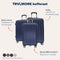 TRVLMORE Kofferset - 3 Delig - 38L Handbagage + 70L en 110L Ruimbagage - Lichtgewicht - 360º Draaibare Wielen - Donkerblauw