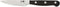 Peeler Knife Quid Professional Inox Chef Black Black Metal 9 cm (Pack 10x)