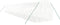 vidaXL - Tuinkas - met - stalen - frame - 32 - m² - 16x2x2 - m - wit