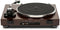 Thorens TD 204 - Platenspeler - Snaaraandrijving met stille motor - Walnoot
