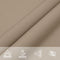 vidaXL - Zonnescherm - rechthoekig - 2,5x4,5 - m - oxford - stof - taupe
