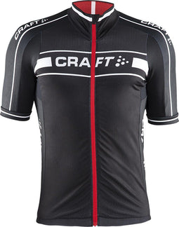 Craft Grand Tour - Fietsshirt korte mouw - Race Fit - Zwart (M)