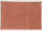 Secret de Gourmet Maha Placemat katoen met franjes - Set van 4 stuks - 45x30cm - Terra
