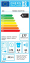 AEG T8DE86ES - Warmtepompdroger - 8 kg - Energieklasse C