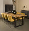 Tower living Nicosia mango diningtable - U 200x100 - 6 cm - 10x5
