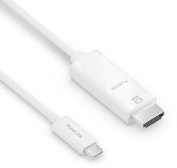 PureLink IS2200-030 - USB-C naar HDMI Kabel - 300cm - Wit