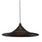 Good&Mojo Borabora - Hanglamp - Ø70cm - Rotan - Zwart