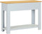 vidaXL - Wandtafel - 83x30x73 - cm - massief - eikenhout