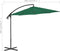 vidaXL - Zweefparasol - met - stalen - paal - 300 - cm - groen