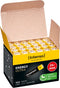 Intenso 7501814 - Alkaline AAA Batterijen - 1.250 mAh - Geel