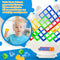 JUST23 Tetra Tower - Balans Spel - 48 Onderdelen - Inclusief opdrachten (1 set)