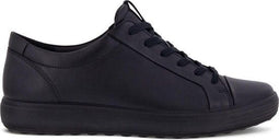 ECCO Soft 7 - Hoge sneakers - Imitatieleer - Zwart - Maat 39