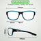 Travelhawk Zonnebril - Sportzonnebril - UV400 Gepolariseerd - Blauw
