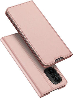 Dux Ducis - Slim bookcase hoes - Geschikt voor Xiaomi Poco F3 - Rose Goud