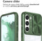 imoshion Hoesje Geschikt voor Samsung Galaxy S23 Hoesje - imoshion Camslider Backcover - Donkergroen