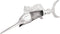 vidaXL - Wandgemonteerde - Zwaardvis, - Zilver, - 91 - x - 8 - x - 26 - cm, - Aluminium