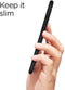 Spigen Rugged Armor - Soft case - Schokbestendig en krasbestendig - Zwart