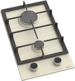 Wiggo WH-G332RD(C) - Inbouw Gaskookplaat - Wokbrander 4,6 kW - Crème