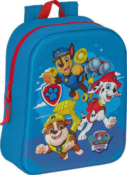 PAW Patrol - Rugzak Jongens - 3D - 6L - Blauw - Rugtas Kind