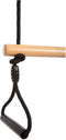 Small Foot - Houten Trapezeschommel met Gymnastiekringen Black Line