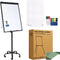 BRASQ Flipover - Verrijdbaar - 70x100 cm - Magnetisch - Zwart