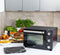 MPM MPE-14/T - Vrijstaande Elektrische Oven - Hete Lucht 22L 1300W 230°C - Zwart