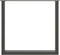 vidaXL - Eettafelpoten - 2 - st - U-vormig - 90x(72-73) - cm - staal - antraciet