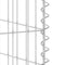 vidaXL - Schanskorf - voor - container - 110x100x110 - cm - gegalvaniseerd - staal
