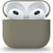 DECODED Silicone Airpods hoesje geschikt voor Airpods 3 - Silicone rubber - Olive