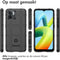 iMoshion Hoesje Geschikt voor Xiaomi Redmi A2 / Redmi A1 Hoesje Siliconen - iMoshion Rugged Shield Backcover - Zwart