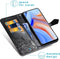 iMoshion Hoesje Geschikt voor Oppo Reno4 Z 5G Hoesje Met Pasjeshouder - iMoshion Mandala Bookcase - Zwart