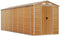 vidaXL - Tuinschuur - 191x555x198 - cm - gegalvaniseerd - staal - lichtbruin