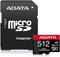 ADATA High Endurance - microSDXC UHS-I - 512GB - Lezen 100MB/s