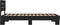 vidaXL - Bedframe - bewerkt - hout - en - metaal - zwart - 90x190 - cm
