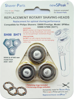Shaver-Parts Scheerhoofd Alt Sh98/sh71