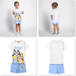 Pyjama "Bluey" French Terry short kids series 3 Jaar