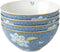 Laura Ashley Heritage Collectables Kommen set van 4 - Schaaltjes - Ø16 cm - Seaspray Uni