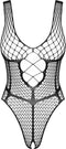 Obsessive Body met Visnet Design – Erotische Body – One Size – Zwart