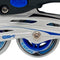 Street Rider Pro - Inline Skates - Aluminium frame 4 wielen - Blauw/Zwart