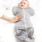 Love to Dream™ Swaddle Up™ - Inbakerslaapzak - ARMS UP™ - Grijs - Small 1.0 TOG (3.5 - 6 kg)