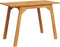 vidaXL Tuintafel 110x56x75 cm massief acaciahout