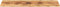 vidaXL - Tafelblad - rechthoekig - 140x50x2,5 - cm - massief - ruw - mangohout