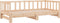 vidaXL - Slaapbank - met - onderschuifbed - 90x190 - cm - massief - grenenhout