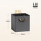 Woltu Opbergboxen Set - 3 Stuks - Opvouwbaar - 29x29x28cm - Grijs (3 stuks)
