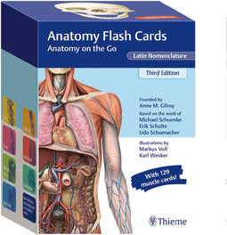 Anatomy Flash Cards - Anatomie Kaarten - Meer dan 450 illustraties