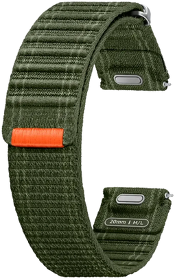 Samsung Galaxy Watch7 - Fabric Band - Ademend nylon - Groen