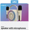 Celly PARTYMIC2 - Draadloze speaker met 2 microfoons en RGB lichten - 6W RMS
