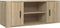 vidaXL - Tv-meubel - 100x35x40 - cm - bewerkt - hout - sonoma - eikenkleurig