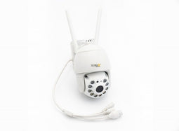 Technaxx 4991 - IP-beveiligingscamera - Draadloos - Nachtzicht 15m - Wit